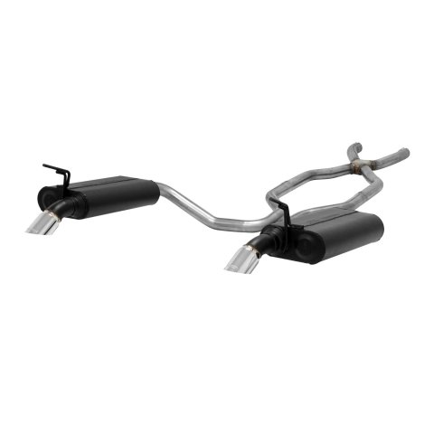 Flowmaster Force II Exhaust Systems 817661 System, Crossmember Back, Stainless Steel, Dual Out of the Rear, II, 1974-79 Corvette, Kit