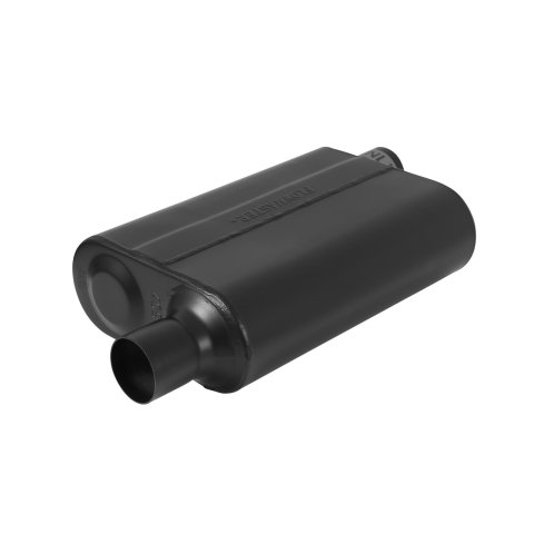 Flowmaster Stainless Steel Super 44 Series 409 2.25 Inch Muffler 842448 Muffler, Series, 2 1/4 in. Inlet/2 1/4 in. Outlet, Steel, Black, Each