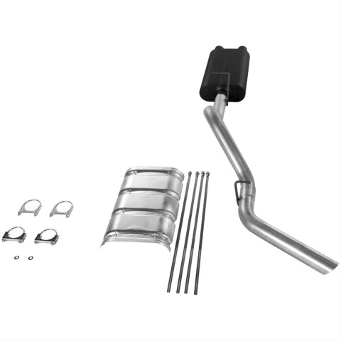 Flowmaster American Thunder Exhaust Systems 17224 System, Thunder, Cat-Back, Steel, Aluminized, Chevy, GMC, 5.7, 7.4L, Kit