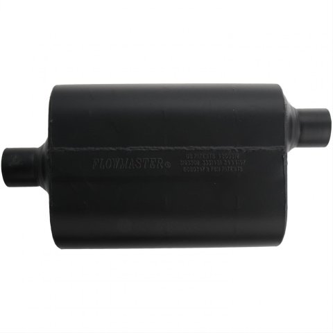 Flowmaster 60 Series Delta Flow Steel 2.25 Inch Muffler 952462 Muffler, Series, 2 1/4 in. Inlet/2 1/4 in. Outlet, Steel, Black, Each