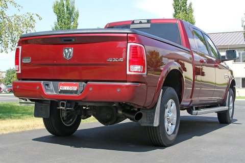 Flowmaster FlowFX Exhaust Systems 717930 System, Cat-Back, FlowFX, 409 Stainless Steel, Single Passenger Side Exit, Black Ceramic Tip, Ram, Kit