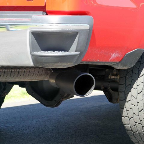 Flowmaster FlowFX Exhaust Systems 717931 System, Cat-back, FlowFX, 409 Stainless Steel, 5.00 in. Black Ceramic Tips, Dual Exit, Chevrolet, GMC, 6.0L, Kit