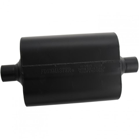 Flowmaster 60 Series Delta Flow Steel 2.25 Inch Muffler 952460 Muffler, Series, 2 1/4 in. Inlet/2 1/4 in. Outlet, Steel, Black, Each