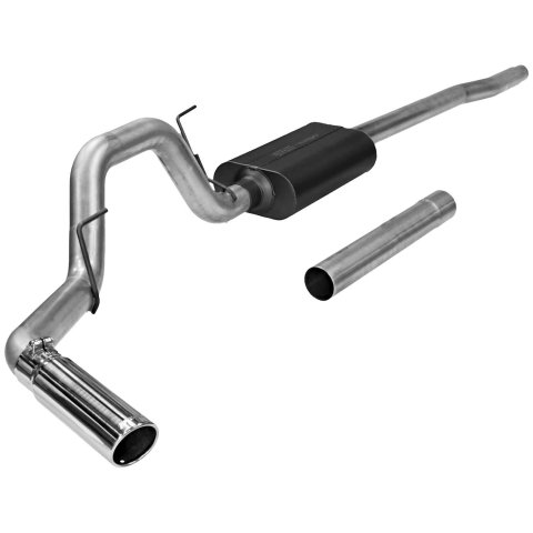Flowmaster Force II Exhaust Systems 17403 System, II, Cat-Back, Steel, Aluminized, Polished Stainless Tip, Ford, 4.6, 5.4L, Kit
