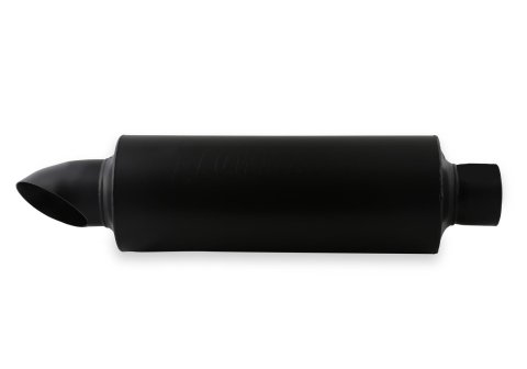 Flowmaster Pro Series Steel 3 Inch Muffler 13016101 Muffler; Muffler; in. Inlet/3.5 in. Outlet; w/ Turndown; Body Size 6 in. x 16 in.; 23 i