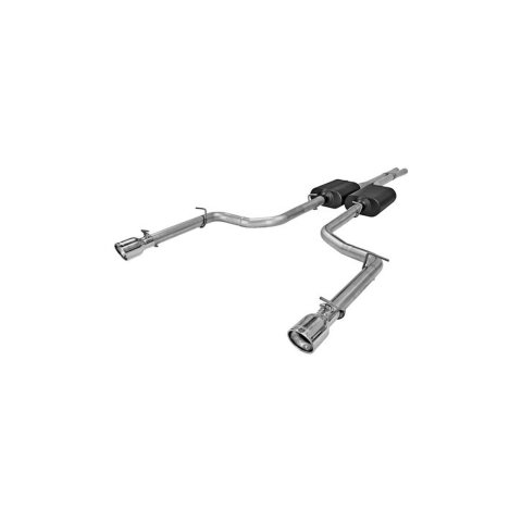 Flowmaster Stainless Steel American Thunder Exhaust Systems for 2005-2010 300, 2006-2010 CHARGER, 2005-2008 MAGNUM - 817480 System Kit; System; Dual; Dual Rear Exit; Incl. 2.5 in. Tubing; Super 40 Seri