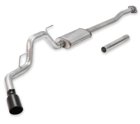 Flowmaster FlowFX Exhaust Systems 717887 System, FlowFX, Cat-back, Stainless Steel, Natural, Black Ceramic Coated Tip, Ford, 2.7L/3.5L/5.0L, Kit