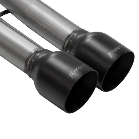 Flowmaster FlowFX Exhaust Systems 717993 System, FlowFX, Cat-back, Stainless Steel, Natural, Dual Side Exit, Black Ceramic Coated Tip, Dodge, RAM, Kit