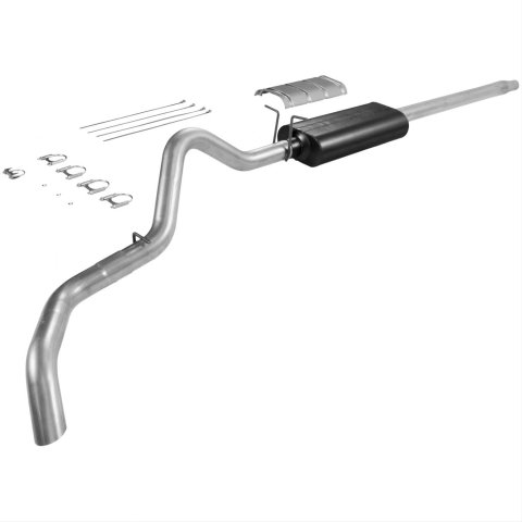 Flowmaster Force II Exhaust Systems 17135 System, II, Cat-Back, Steel, Aluminized, Ford, 4.9, 5.0, 5.8L, Kit