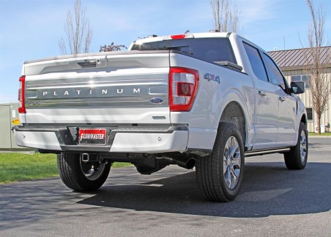 Flowmaster FlowFX Exhaust Systems 718115 System, Cat-back, FlowFX, 409 Stainless Steel, 4.50 in. Black Ceramic Coated Tip, Passenger Side Exit, Ford, Kit