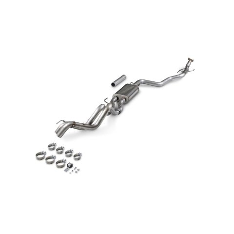 Flowmaster FlowFX Exhaust Systems 718179 System, Cat-back, FlowFX, 3.00 in., 409 Stainless Steel, Brushed, Underbody Exit, Toyota, Kit