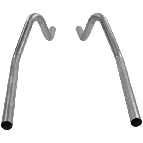 Flowmaster Tailpipe Kits for 1967-1974 COUGAR, 1964-1973 MUSTANG - 15807 Exhaust, Tailpipes, Steel, Aluminized, 2.5 in. Diameter, Ford, Mercury, Pair