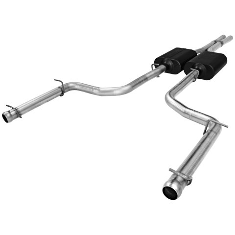 Flowmaster Stainless Steel American Thunder Exhaust Systems 817479 System, Thunder, Cat-Back, 409 Steel, Without Resonators, Dodge, Kit