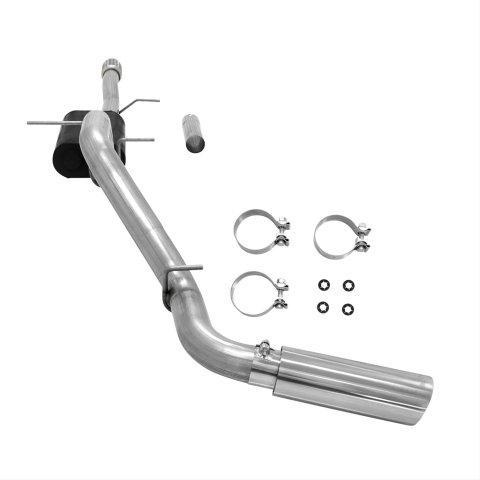 Flowmaster Force II Exhaust Systems 817672 System, II, Cat-back, Single, Stainless Steel, Natural, Side Exit, Chevy, GMC, 4.3L, 5.3L, Kit