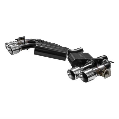 Flowmaster Delta 40/Outlaw Tandem Exhaust Systems 817746 System, Mufflers, Axle-back, Stainless Steel, Camaro SS, 6.2L, Fits with Performance Option (NPP-Quad Tip), Kit
