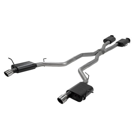 Flowmaster American Thunder Exhaust Systems 817952 System, Thunder, Cat-Back, Dual-Outlet, Stainless Steel, Dodge, Hemi Gen III, Kit