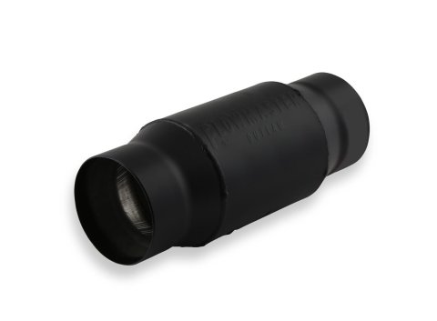 Flowmaster Outlaw Series Race Steel 4 Inch Muffler 15440S Muffler, Outlaw, Shorty, in. Inlet Diameter, in. Outlet Diameter, Steel, Black, Each