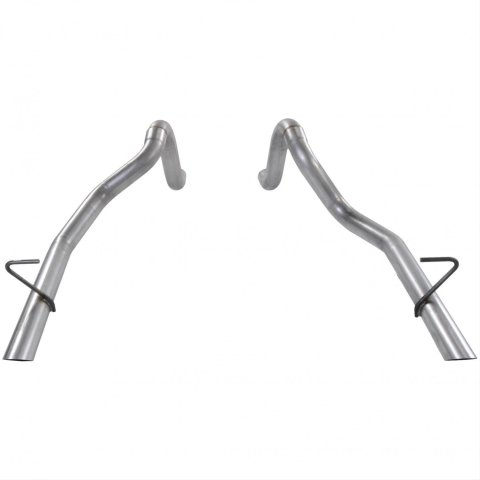 Flowmaster Tailpipe Kits 15804 Exhaust, Tailpipes, Steel, Aluminized, 2.5 in. Diameter, Ford, 5.0L, Pair