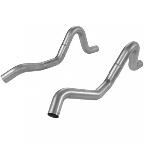Flowmaster Tailpipe Kits 15819 Exhaust, Tailpipes, Steel, Aluminized, 3 in. Diameter, Chevy, Pontiac, Oldsmobile, Buick, Pair