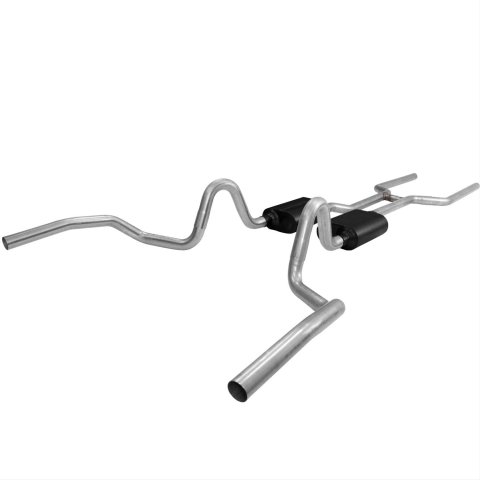 Flowmaster Stainless Steel American Thunder Exhaust Systems 817409 System, Thunder, Header Back, Steel, GM A Body, Kit