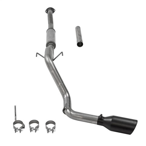 Flowmaster FlowFX Exhaust Systems 717944 System, Cat-back, FlowFX, 2.5 in. 409 Stainless Steel, 3.50 in. Black Ceramic Coated Tip, Single, Toyota, RWD/4WD, All Wheelbases, Kit