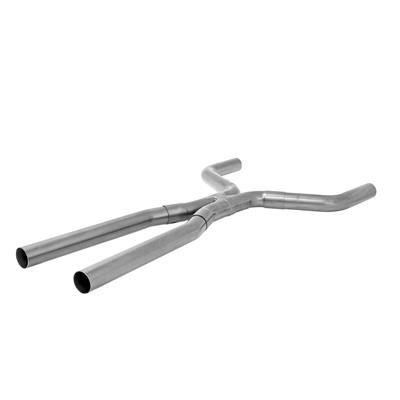 Flowmaster Scavenger X-Pipes 815933 Balance Pipe, Exhaust, X-Pipe Style, Five Piece Unit, Stainless Steel, Natural, 3 in. Diameter, Kit