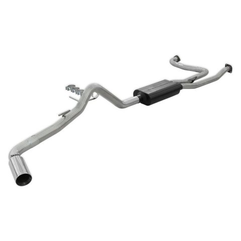 Flowmaster Stainless Steel American Thunder Exhaust Systems 818150 System, Thunder, Cat-back, Stainless, Natural, Passenger Side Exit, Nissan, Kit