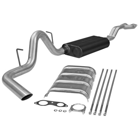 Flowmaster Force II Exhaust Systems for 1996-1999 TAHOE, YUKON - 17166 System, II, Cat-Back, Steel, Aluminized, Chevy, GMC, 5.7L, Kit