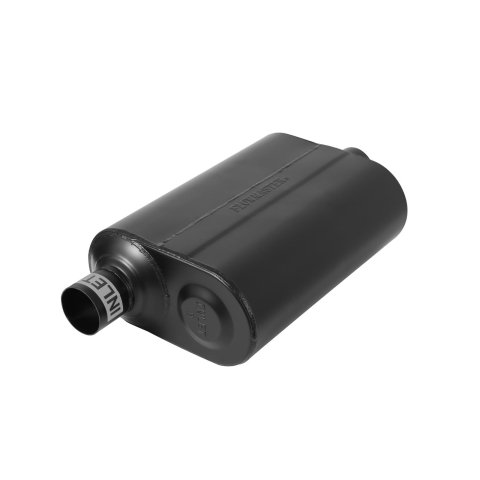 Flowmaster Super 40 Series Delta Flow Steel 2.25 Inch Muffler 952446 Muffler, Series, 2 1/4 in. Inlet/2 1/4 in. Outlet, Steel, Black, Each
