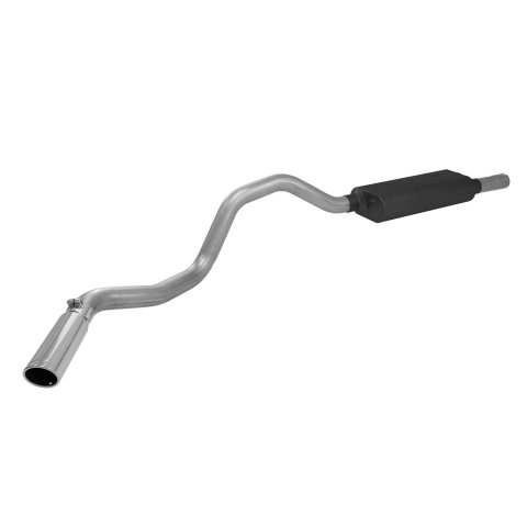 Flowmaster Force II Exhaust Systems 17422 System, II, Cat-Back, Steel, Aluminized, Polished Stainless Tip, Ford, Pickup, 5.4, 6.8L