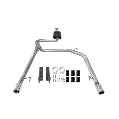 Flowmaster Stainless Steel Force II Exhaust Systems 817565 System, II, Cat-back, Split Rear Exit, Stainless, Natural, Chevy, 1.4L, 1.8L, Kit