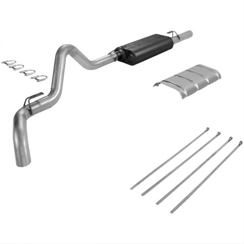 Flowmaster Force II Exhaust Systems 17125 System, II, Cat-Back, Steel, Aluminized, Chevy, GMC, Pickup, 5.7L, Kit