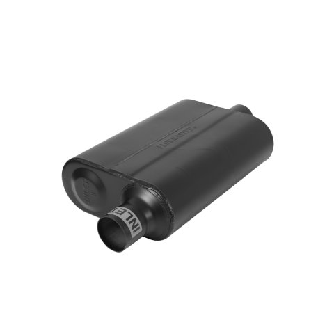Flowmaster 40 Series Delta Flow Steel 2.25 Inch Muffler 942441 Muffler, Series, 2 1/4 in. Inlet/2 1/4 in. Outlet, Steel, Black, Each