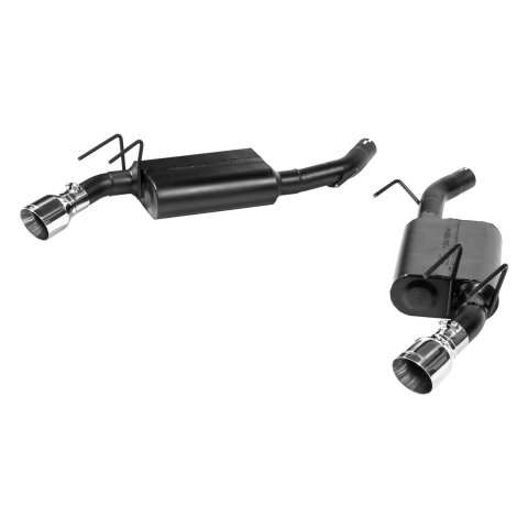 Flowmaster Stainless Steel American Thunder Exhaust Systems 817483 System, Thunder, Rear Axle-back, Steel, Natural, Split Rear Exit, Chevy, 3.6L, Kit