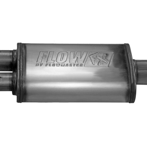 Flowmaster FlowFX Exhaust Systems 717990 System, FlowFX, Cat-back, Stainless Steel, Natural, Dual Side Exit, Black Ceramic Coated Tip, Chevy, GMC, Kit