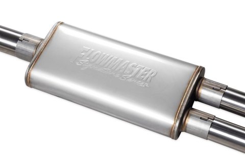 Flowmaster Signature Series Exhaust Systems 737894 System, Cat-back, Series, 304 Stainless Steel, Brushed, Dual Exit, Chevy, GMC, 5.3L, Kit