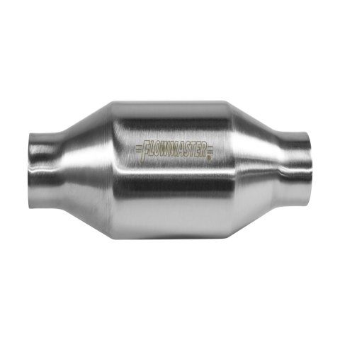 Flowmaster Universal Catalytic Converters 2000120 Converter, Stainless Steel Case, Metallic Substrate, 2 in. Slip Fit Inlet/Outlet, 8.00 in. Length, Each