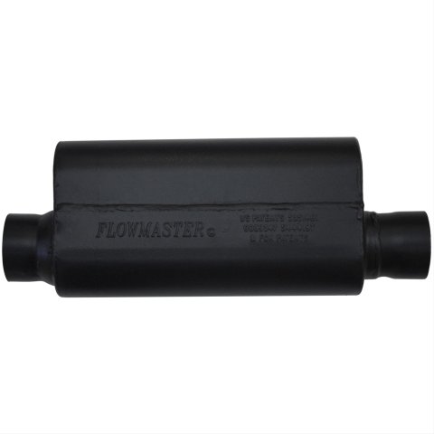Flowmaster 2.5 Inch Resonator 15150S Resonator, Stainless Steel, Black, in. Inlet/Outlet, 17.75 in. Length, Each
