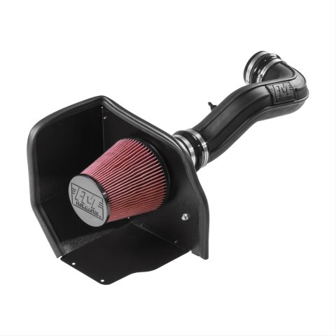 Flowmaster Delta Force Cold Air Intake Kits 615119 Intake, Air, Red Filter, Black Polyethylene Tube, Chevy, GMC, Kit