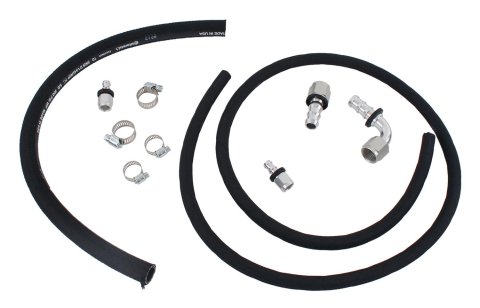 PSC Power Steering Line Conversion Hose Kits HK2110-6-10 Hose, Low-pressure, Nitrile Rubber, Black, 48.00 in. of Hose, Kit