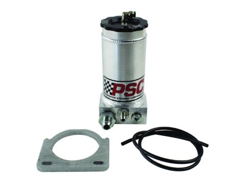 PSC Power Steering Reservoirs SR146H-6-10 Reservoir, Off Road Remote Reservoir Kit for Hydroboost, #6AN Return #10AN Feed