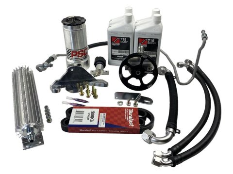PSC Power Steering Pump Kits for 2012-2018 WRANGLER, 2018 WRANGLER JK - PK36JP1 Kit, Remote Reservoir Style, Serpentine Pulley, Jeep, Kit