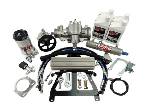 PSC Cylinder Assist Axle Kits for 1995 WRANGLER - SK232 Hydraulic Steering Kit, Kit, 6.0 in. Stroke, Steering Box, Power Steering Pump, Fluid Cooler, Jeep, 4.0L, Kit