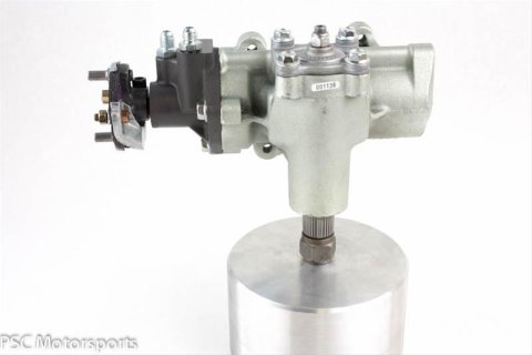 PSC Pro Touring Steering Boxes SK601 Box, Touring, Front Steer, Power Assist, 12.7:1 Ratio, Cast Iron, Gray, Buick, Cadillac, Chevy, Oldsmobile, Pontiac, Each
