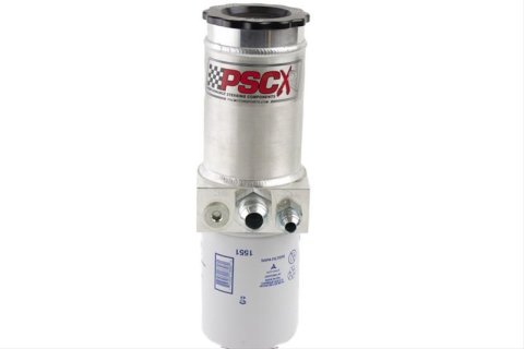 PSC Power Steering Reservoirs SR500 Reservoir, Remote Style, Aluminum, Natural, Each