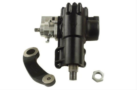 PSC JK Big Bore XD Steering Gear Boxes for 2007-2017 WRANGLER, 2018 WRANGLER - SG688R Boxes, Boxes, Power Assist, 16:1 Ratio, Cast Iron, Black, Pitman Arm, Jeep, Kit