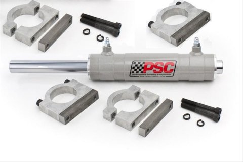 PSC Double-Ended Steering Cylinders SC2212K1 Cylinder, Double-Ended, Hydraulic, 1.500 in. Shaft Diameter, 8.000 in. Stroke, Kit