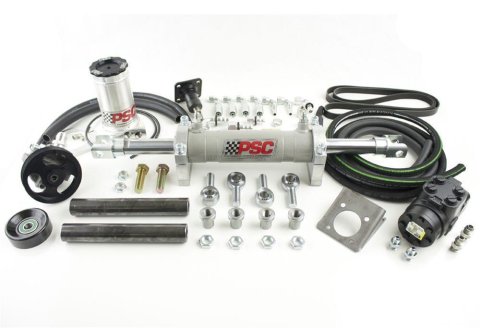 PSC Full Hydraulic Steering Systems for 2012-2017 WRANGLER, 2018 WRANGLER JK - FHK400JK-1 Kit, Extreme Series, Double Ended, 2.75 in, Cylinder, Up to 44 in. Tires, Dana 60 Axle, Jeep, Wrangler, Kit