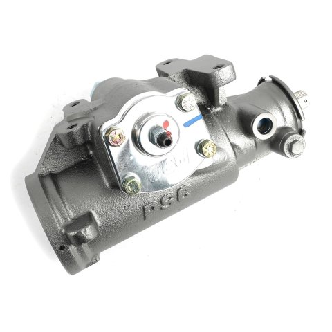 PSC SGX Series Power Steering Gear Boxes SGX042SR Box, Series, Front Steer, Assist, 14:1 Ratio, Cast Iron, Black, Chevrolet, GMC, Each