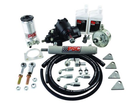 PSC Full Hydraulic Steering Systems SK336 Kit, System, XD Cylinder, Dana 60 Solid Axle Conversion, Chevrolet, GMC, K2500/K3500, Kit